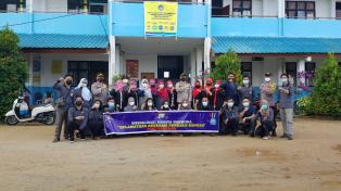 Sosialisai Pencegahan Narkoba oleh Mahasiswa UNRIKA & Polsek Batu Aji